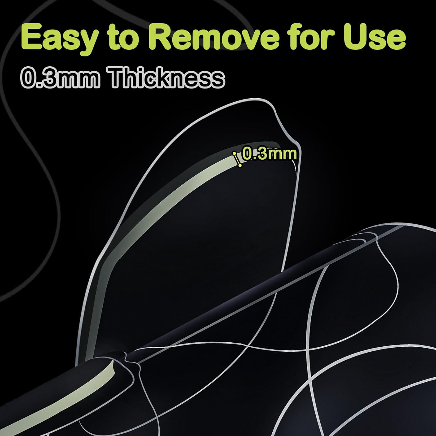 Yatinkim 720Pcs 30 Sheets Nail Adhesives Tabs for Press on Nails Jelly Double Side False Nail Glue Sticker Transparent Sticky Tabs for Nails Waterproof Breathable Manicure Gel Tabs