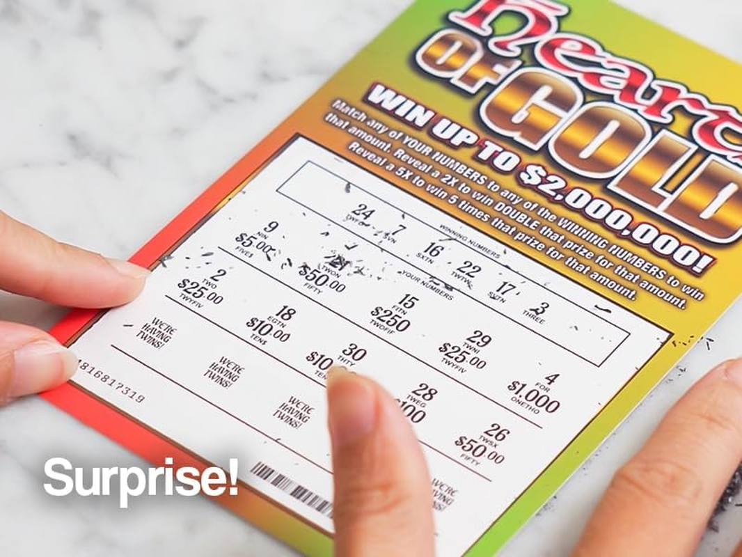 Twin Pregnancy Announcement Card - We'Re Having Twins - Six Twin Baby Reveal Scratcher off Tickets Included - Pregnancy Announcement for Husband - Baby Shower Decorations - Fun Surprise Cards