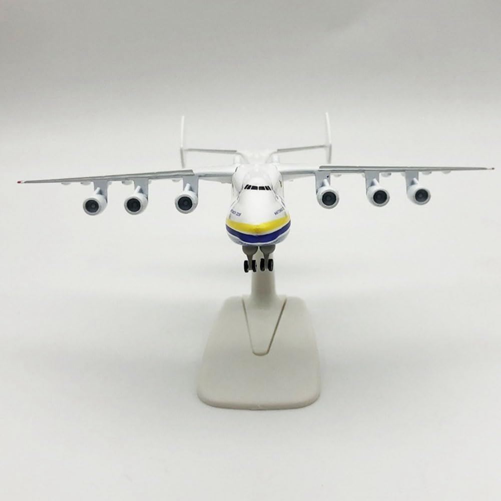 AUJING 1/400 Antonov An-225 Mriya Large Transport Airplane Model, Metal Alloy Aircraft Model Kit for Collecting and Gift, Home Office Decoration image number 2