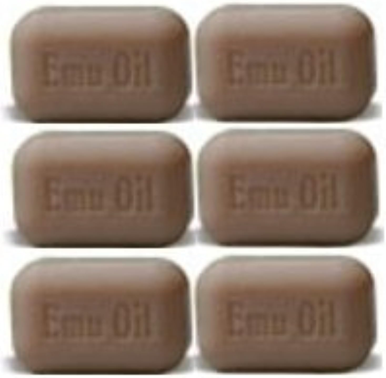 SOAP WORKS Emu Oil Soap Bar, 6 Count