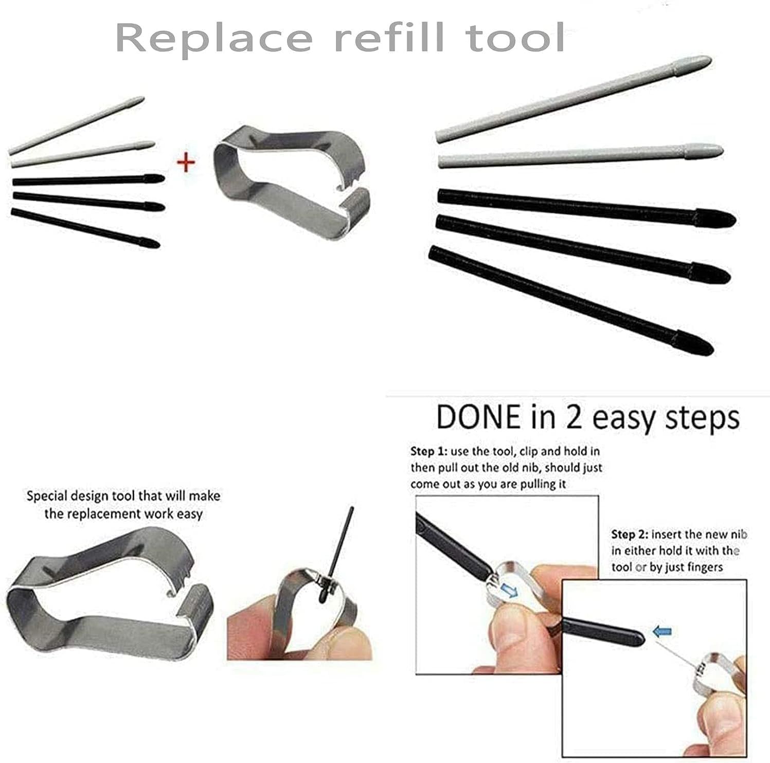 Lixiongbao Galaxy Tab S6 Stylus Pen Replacement for Samsung Galaxy Tab S6 SM-T860, SM-T865, SM-T867 Stylus Touch S Pen (Cloud Blue) image number 6