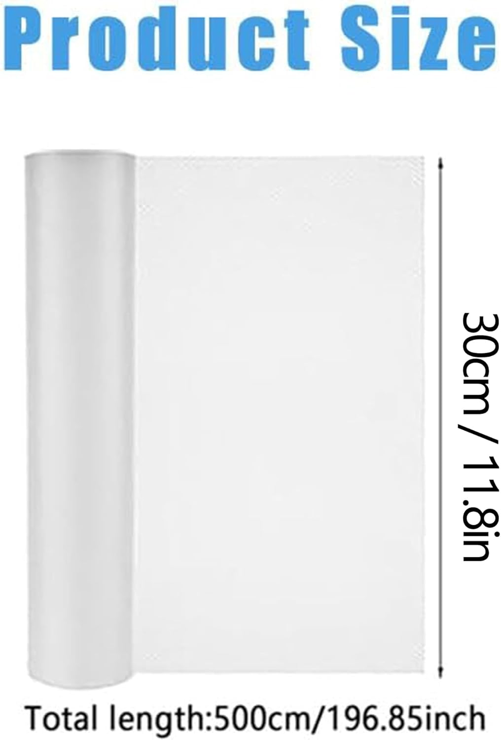 WADY Shelf Liner Non Adhesive Drawer Liner, Kitchen Cabinet Liner, Cabinet Liners for Shelves, Shelf Liners for Kitchen Cabinets Non-Adhesive, for Cupboard, Pantry Shelves, Bathroom (30X500Cm)