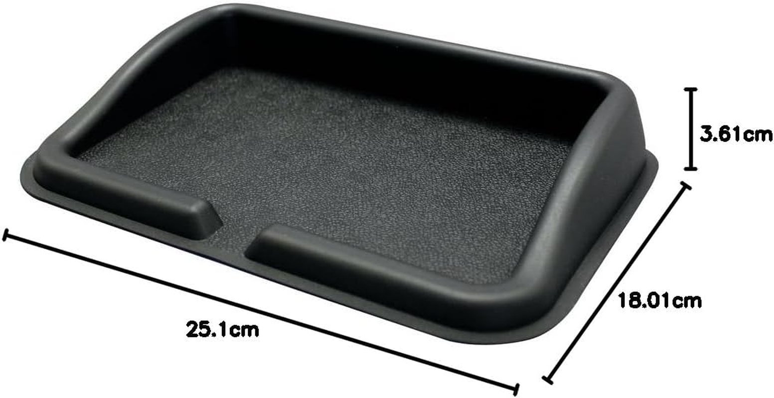 Tsuchiya Yack Dashboard Tray PZ728, Black, Silicone, Rectangular, Non Slip, Heat Resistant image number 2