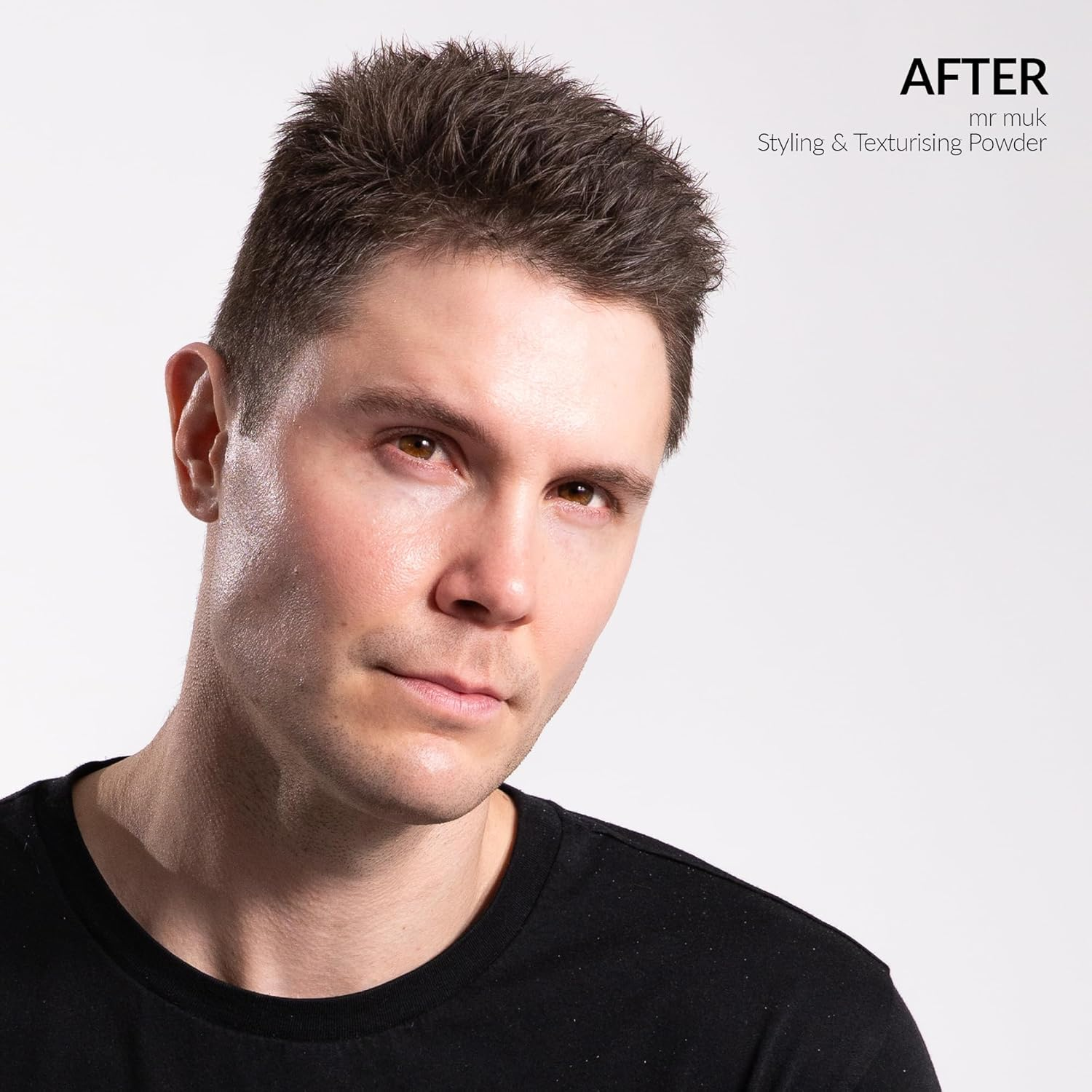 Mr Muk Styling & Texturising Powder, Ultra-Lightweight Matte Finish Hair Powder for Instant Lift, Volume and Texture, Residue-Free, Precision Pump, Flexible Hold, Compatible with All Hair Types, 12 G image number 4