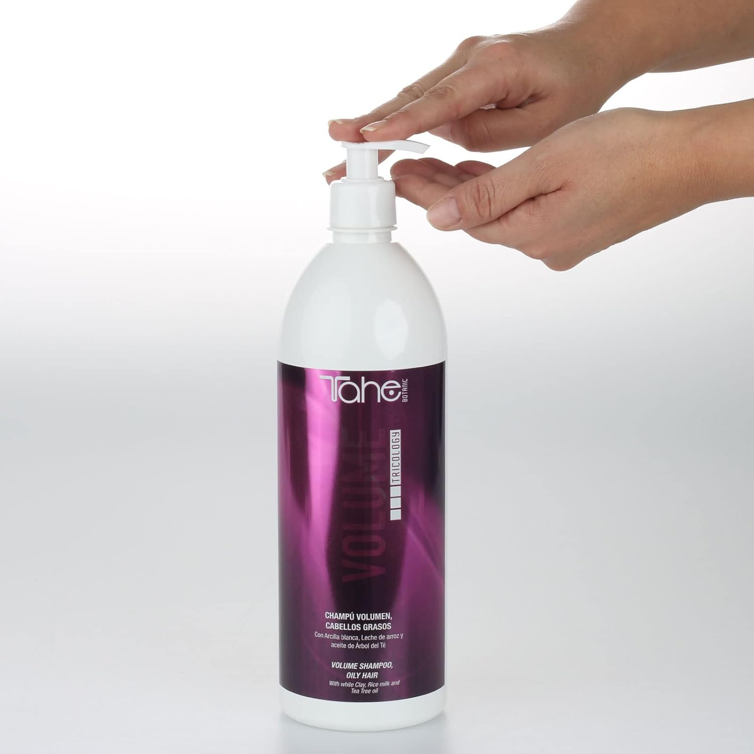 Tahe Botanic Volume Shampoo for Oily Hair, Adds Fullness, Shine and Moisture (1000 Ml) image number 1