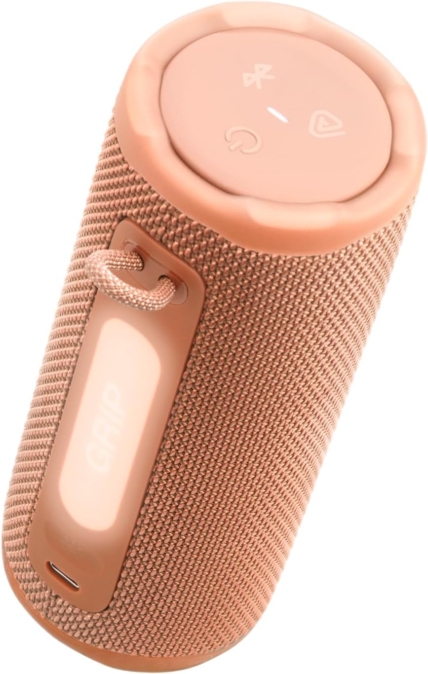 JBL Grip, Bold JBL Pro Sound, up to 14 Hours of Playtime, Ambient Light, Orange image number 1