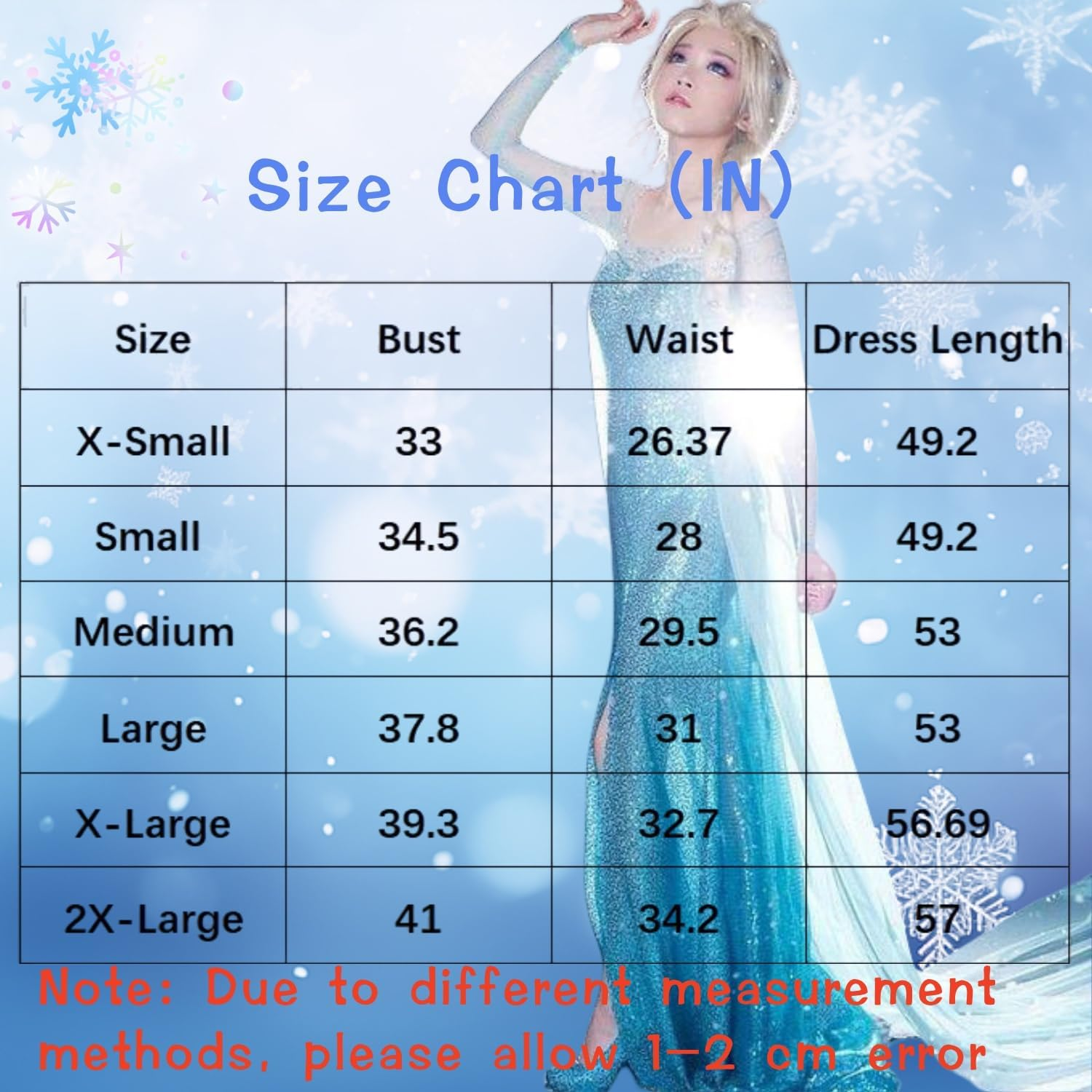 Princess Anna Adult for Women Coronation Dress Role Play Outfits Halloween Costume Cosplay image number 1