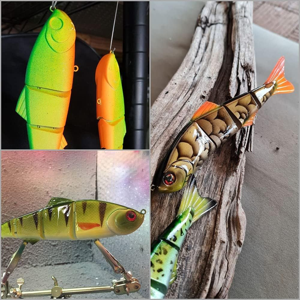 Wlure 10 Blank Unpainted Minnow Crankbait Topwater Lipless Jerkbait Fishing Lures - Upc255P10 image number 5