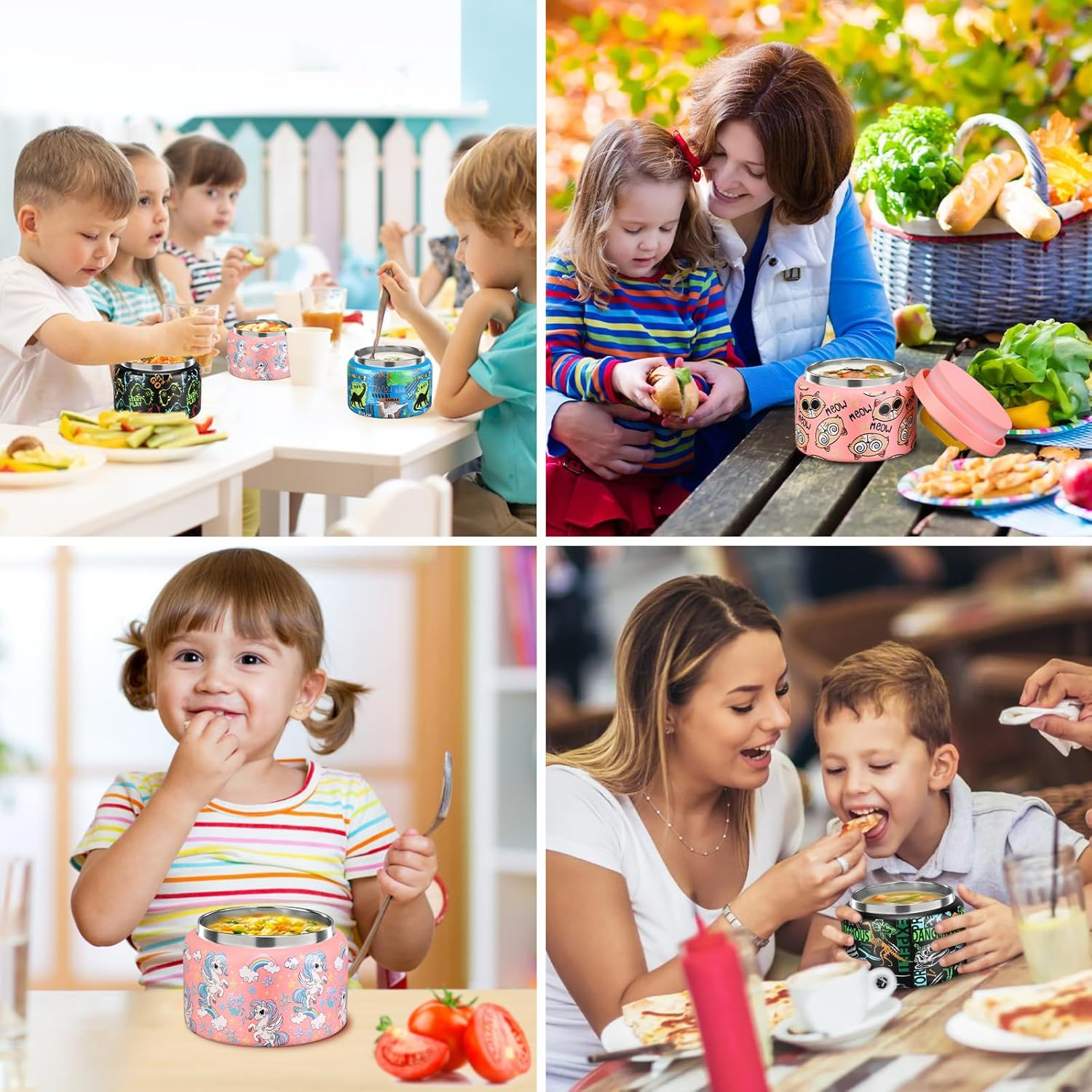 MAISON HUIS Bento Lunch Box Black Games Console MH01 - Black image number 5