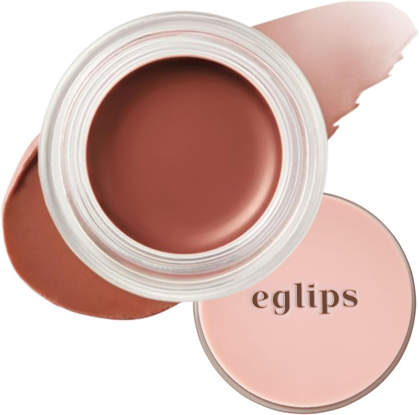 EGLIPS Lip & Cheek Glow Balm - Multi-Use Tinted Melting Balm Blush for Lips & Cheeks Buildable and Blendable Texture Strong Adhesive Lightweight Long-Lasting Korean Makeup (03 BREEZE, 5 Gram)