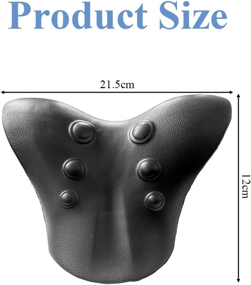 Cervical Spine Massage Orthosis/Chiropractic Pillow,Cervical Traction Device Neck Stretcher,C Type Shoulder Pillow for Neck and Shoulder Relaxer,Relieves Fatigue image number 1