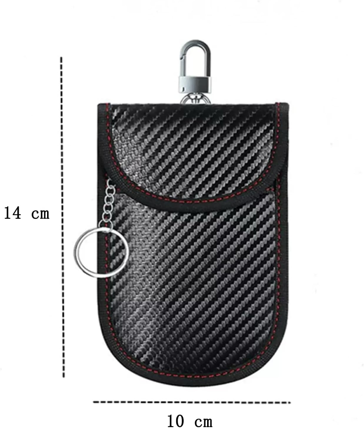 4 Pack Faraday Pouch for Car Keys | RFID Signal Blocking Bag & Keyless Entry Key Fob Protector | Anti-Theft Car Security Case