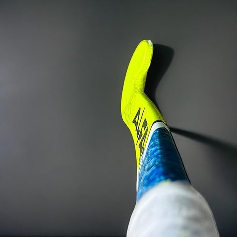 ALFA AX5 Hockey Stick| Color: Fluro Yellow | Size: 36.5" | Material: 50% Carbon Composite | Gender: Unisex | Scoop Bend for Drag Flicks | Ergonomic Grip for Control | Lightweight for Speed image number 3