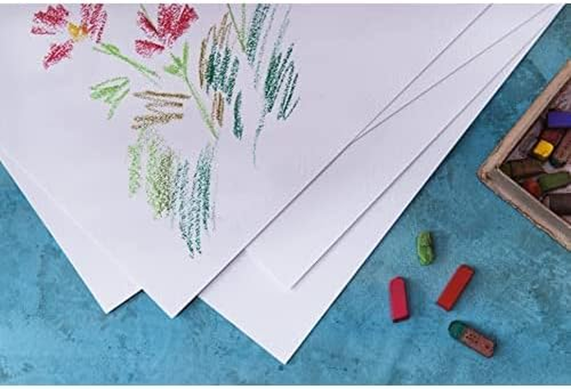 Canson C &Agrave; Grain A5 224G White Drawing & Sketching Paper Pad, 30 Sheets, Fine Grain Texture, Glued on Short Side, Ideal for Professional Artists image number 5