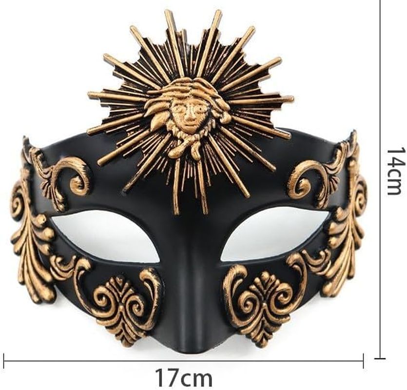Masquerade Mask Halloween Mask Mardi Gras Mask for Men,Masquerade Mask