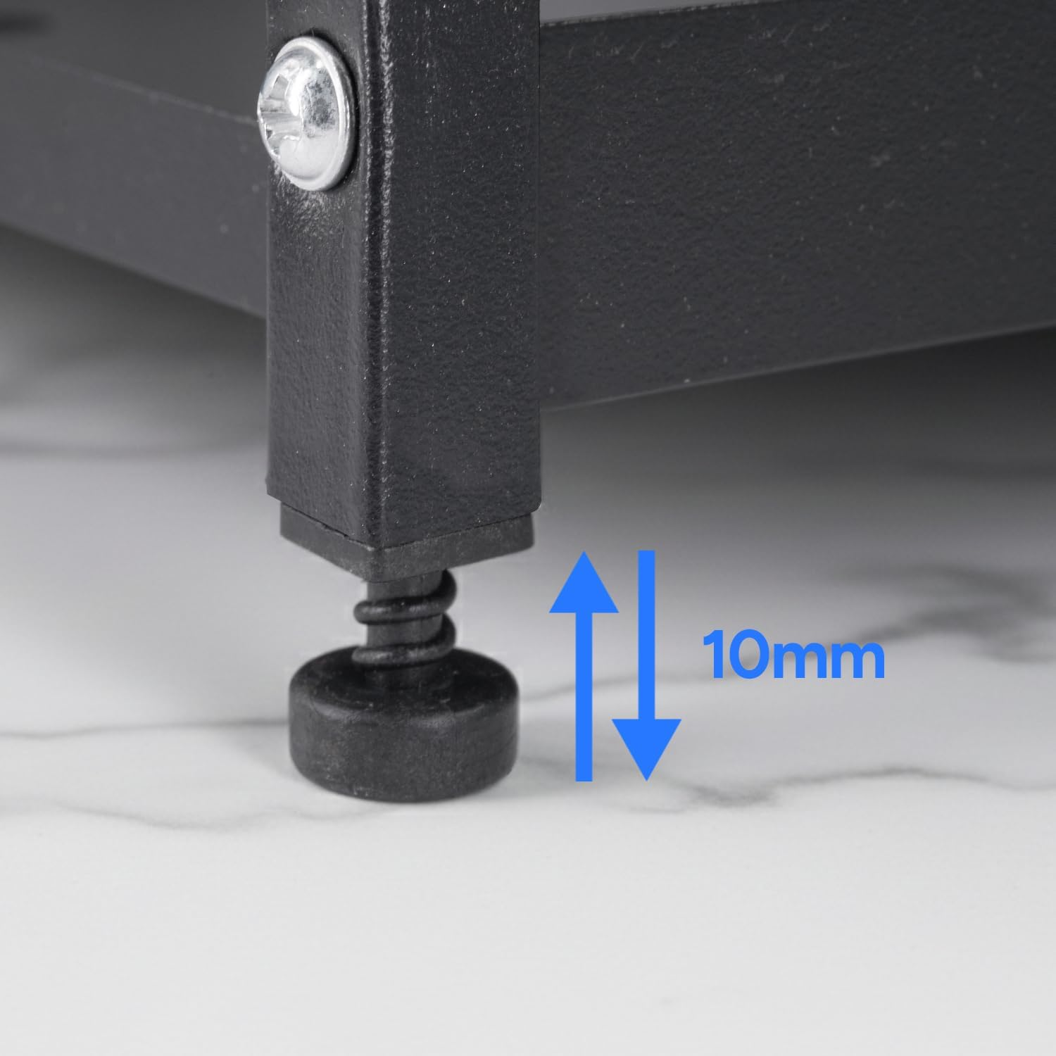 Countertop Kitchen Organizer Shelves, Sturdy Durable 2-Tier Stainless Steel Board Coffee Station Shelf, Anti-Slip Bathroom Organiser Storage for Condiment,Can Tank, Supplies, Cutting Board image number 3