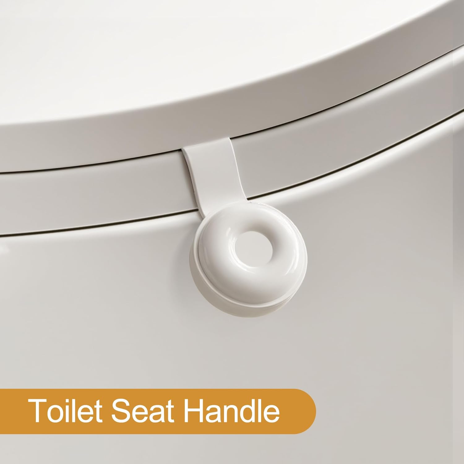 Toilet Seat Handle，Toilet Seat Holder Lift Tools Avoid Touching Lift Tools，Toilet & Bathroom Accessory Tools(1 PCS) image number 4