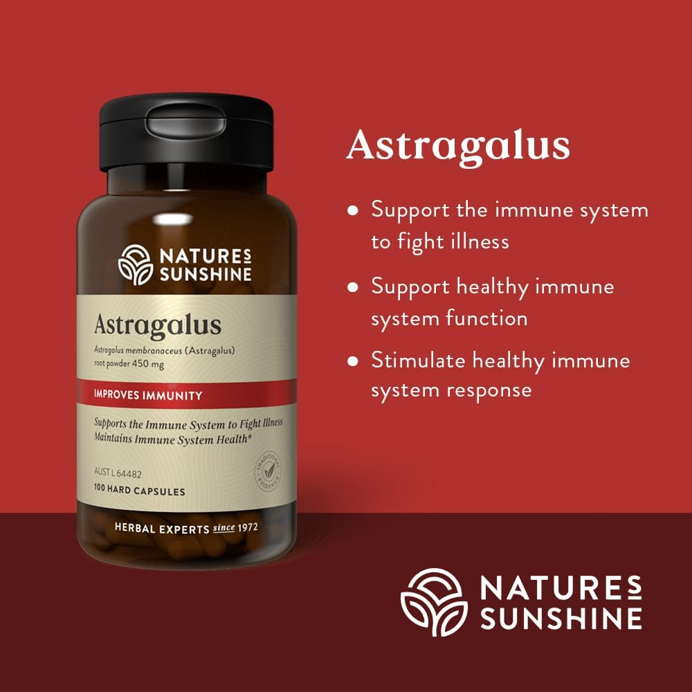 Nature'S Sunshine Astragalus 100 Capsules image number 3