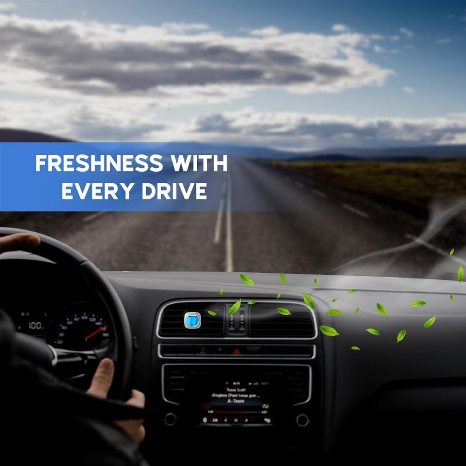 Five Different Scent Car Air Freshener Clip, 5Car Freshener Vent Clips, 4G Each, Long Lasting Air Freshener for Car, up to 250 Days Car Refresher Odor Eliminator image number 3