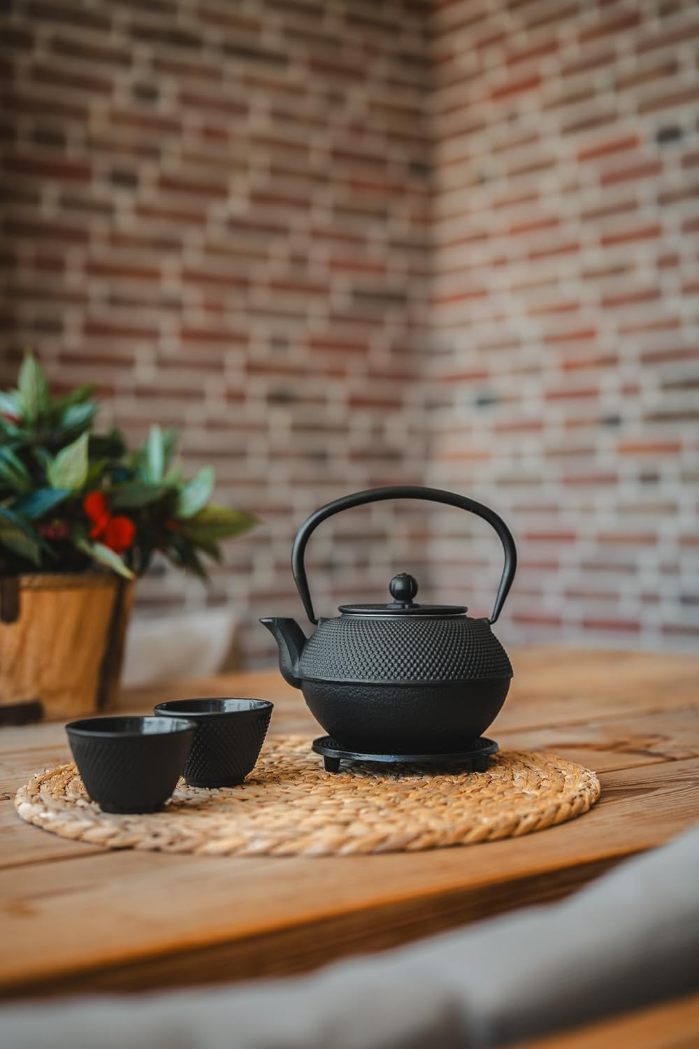 Bredemeijer Coaster Jang, Black, Cast Iron, 13.4 X 13.4X 1.8 Cm image number 2