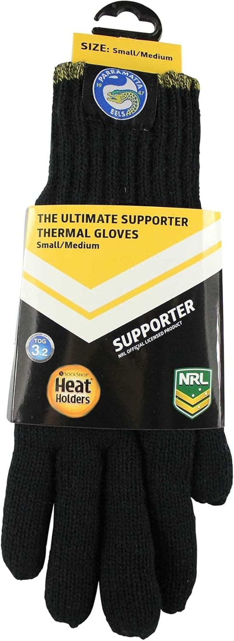 NRL Parramatta Eels Comfortable Soft Feel Supporter Bed Socks 3 Pair | National Rugby League | Women'S Sizes image number 5