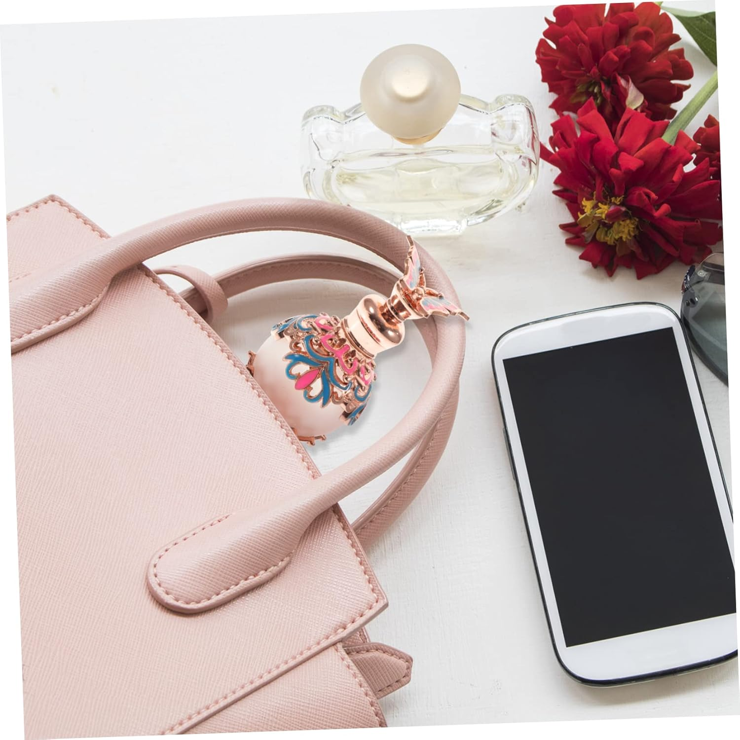 Perfume Refillable Bottle Perfume Dispenser Portable Bottle Wrapping Material Random Color image number 2