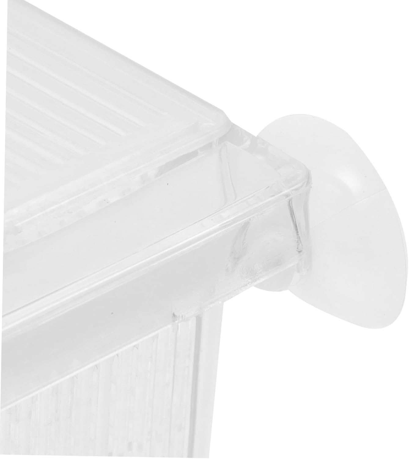 CIYODO Aquarium Fish Breeding Box with Divider Double-Layer Incubator Container Self-Floating Betta Fish Tank Suitable for Guppy and Shrimp Hatchery in Home Aquatic Pets image number 4