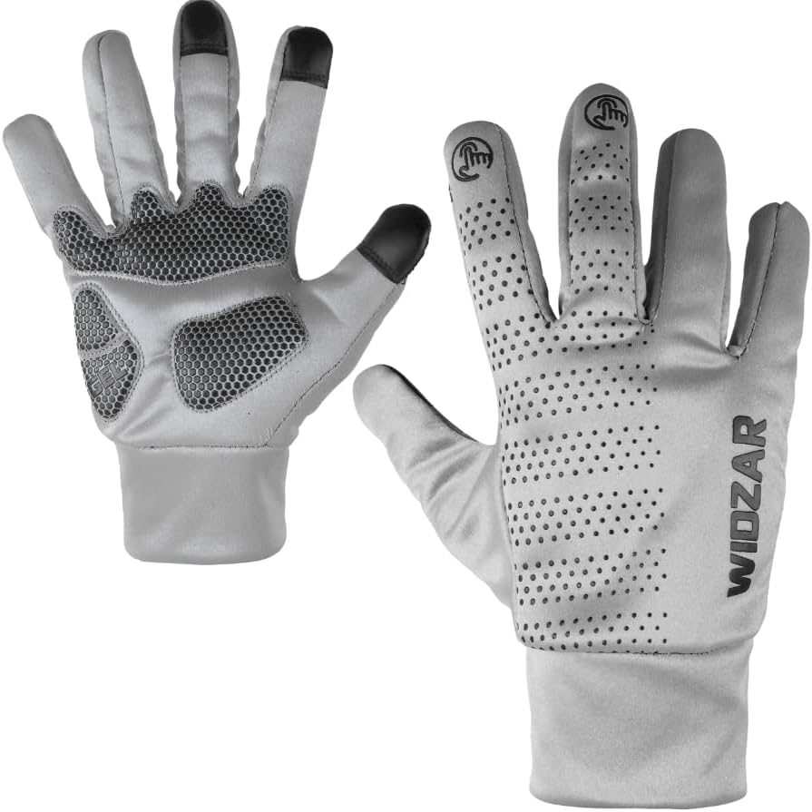 Winter Gloves for Men and Women Ideal for Cycling, Biking, Hiking, Running and Driving Gloves Water Resistant, Windproof, anti Slip & Touch Screen Gloves