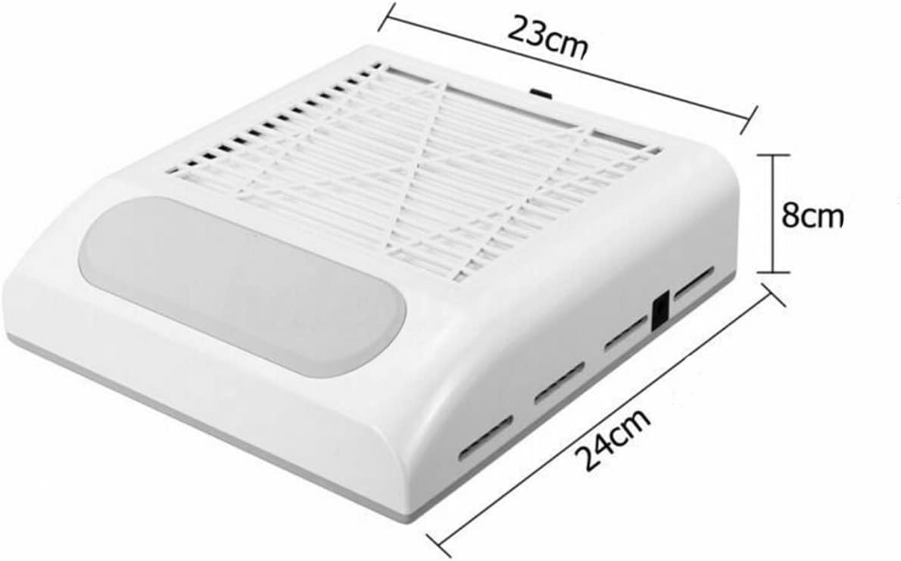 BQ-858-8 Nail Vacuum Cleaner for Table Nails 80W Manicure Pedicure image number 3