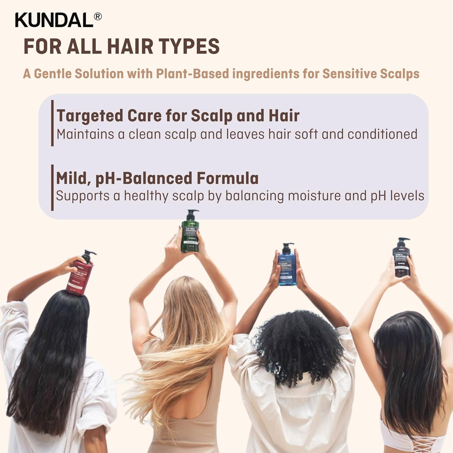 KUNDAL Natural Shampoo and Conditioner Set [White Musk] 16.9Fl Oz (Pack of 2) image number 5