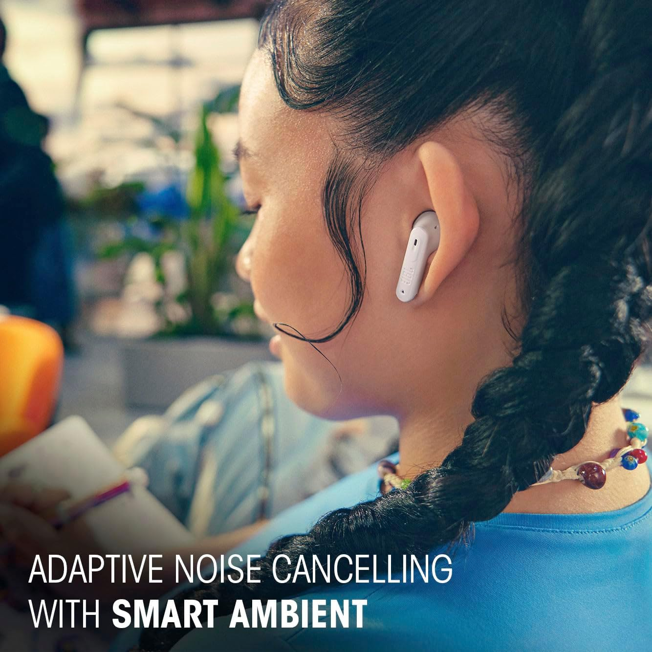 JBL Tune Flex 2 - True Wireless Noise Cancelling Earbuds - Black