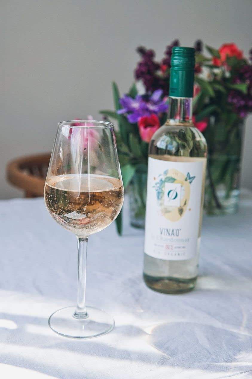 UNIVERS DRINK VINA&rsquo;0 Le Chardonnay Alcohol-Free Organic White Wine 750 Ml