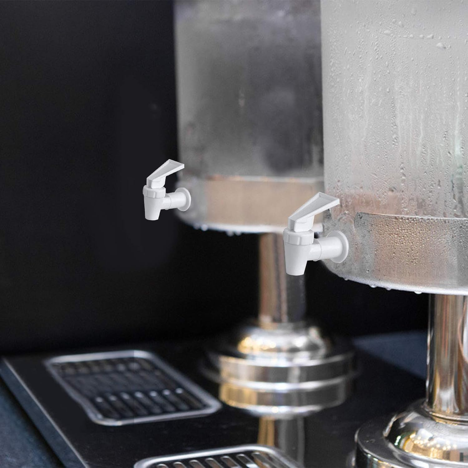 10 Sets Replacement Cooler Faucet, Reusable Nozzle for Beverage Lever Pour Water Dispenser, Bpa-Free Plastic image number 3