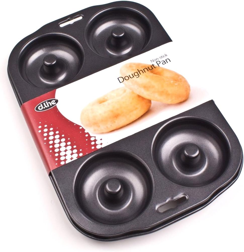 Daily Bake Non-Stick 6 Cup Doughnut Pan image number 1