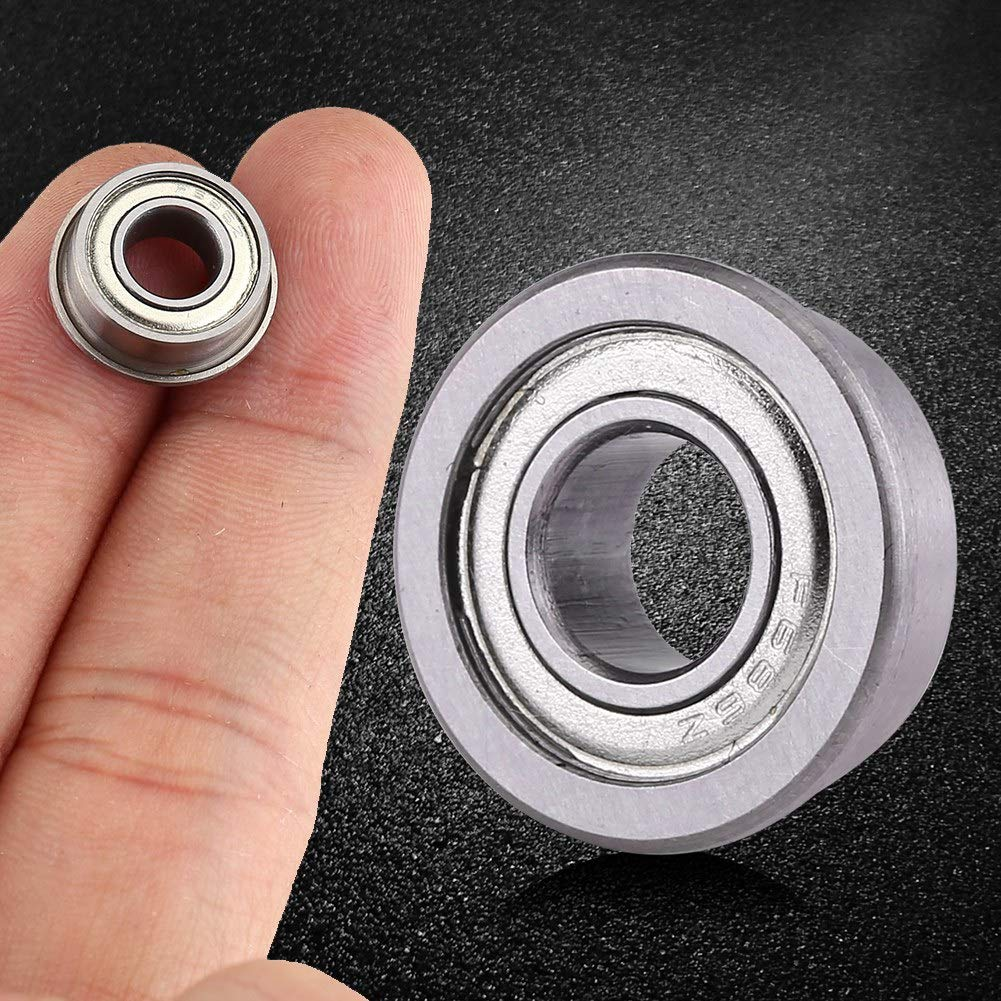 Mini Metal Steel Double Shielded Flanged Ball Bearings 6 * 13 * 5Mm for Electric Motor Quadcopter image number 6