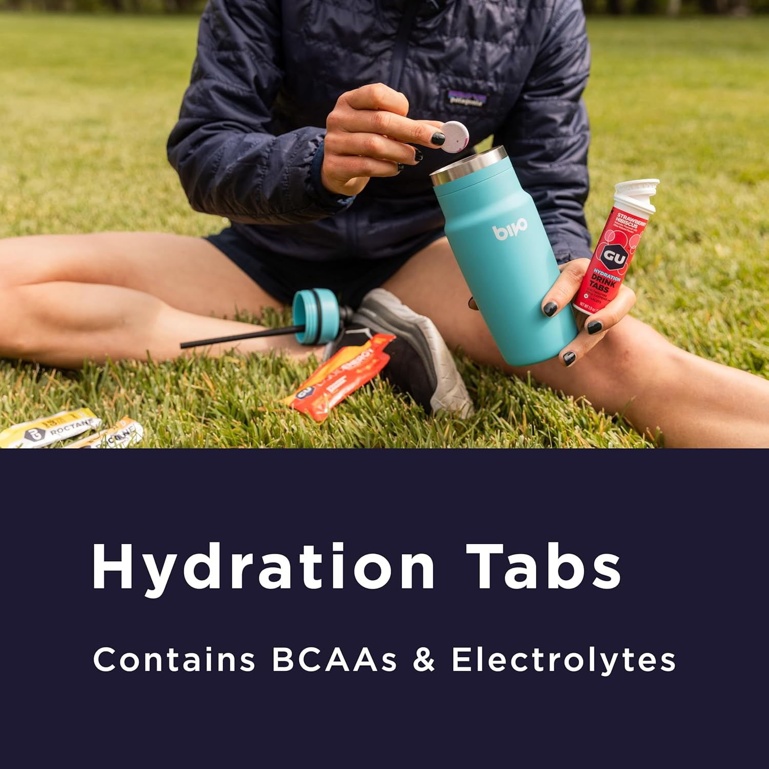 GU Energy Hydration Electrolyte Drink Tablets, Tri-Berry, 8-Count image number 6