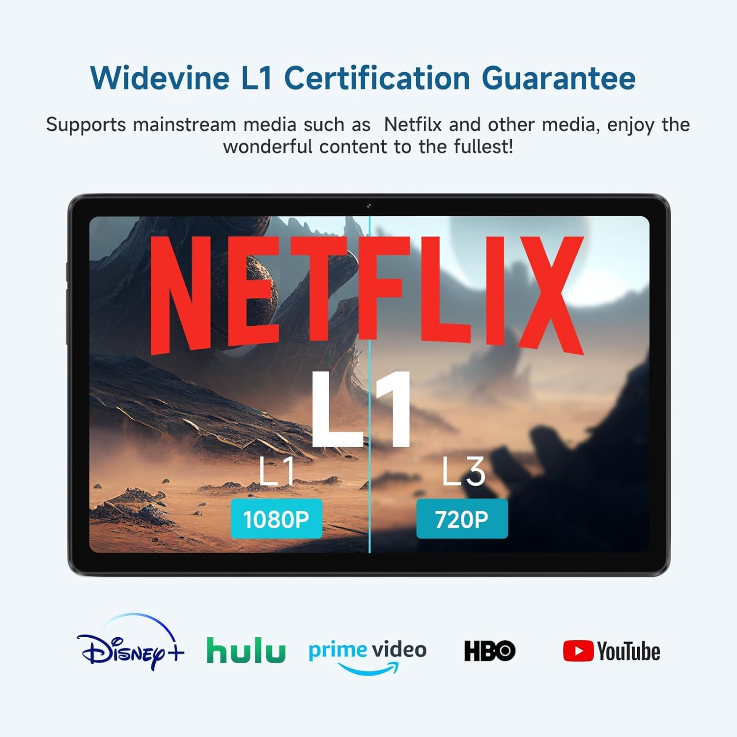 ALLDOCUBE 10.4 Inch Tablet，2000 * 1200 In-Cell IPS Screen Android 14 Tablet,12Gb RAM (4+8 Virtual)+64Gb ROM 2TB TF Expandable,Widevine L1, Unisoc T618 8 Core CPU, 6000Mah Battery,5G/2.4G Wifi image number 5