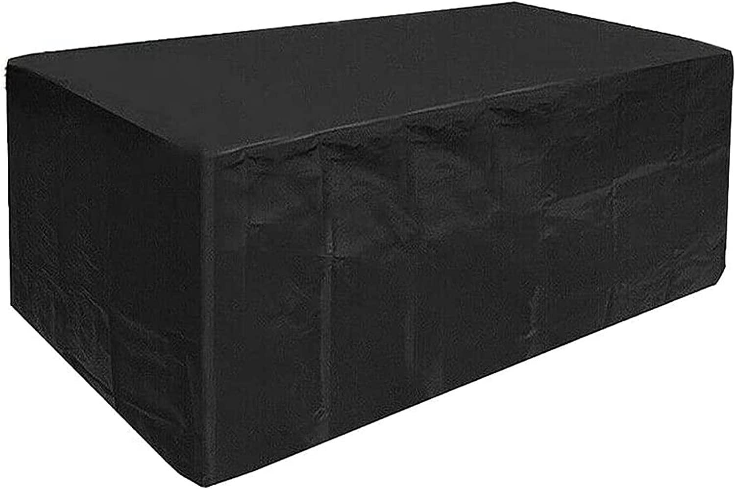 Outdoor Furniture Covers Waterproof, Outdoor Table Cover, Patio Furniture Cover Rectangle for Garden, Lawn Table, Dining Heavy Duty 210D Oxford Patio Table Chair Cover (213 * 132 * 74CM) image number 4