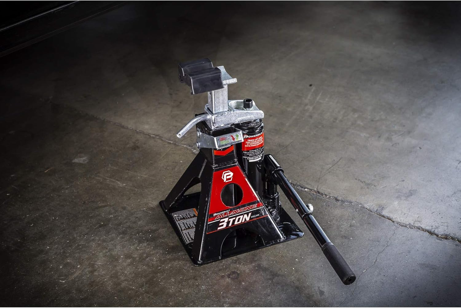 Powerbuilt All-In-One Unijack Pinch Weld Saddle Adapter, Protect Vehicle Frame, Car Lift - 240337 image number 6