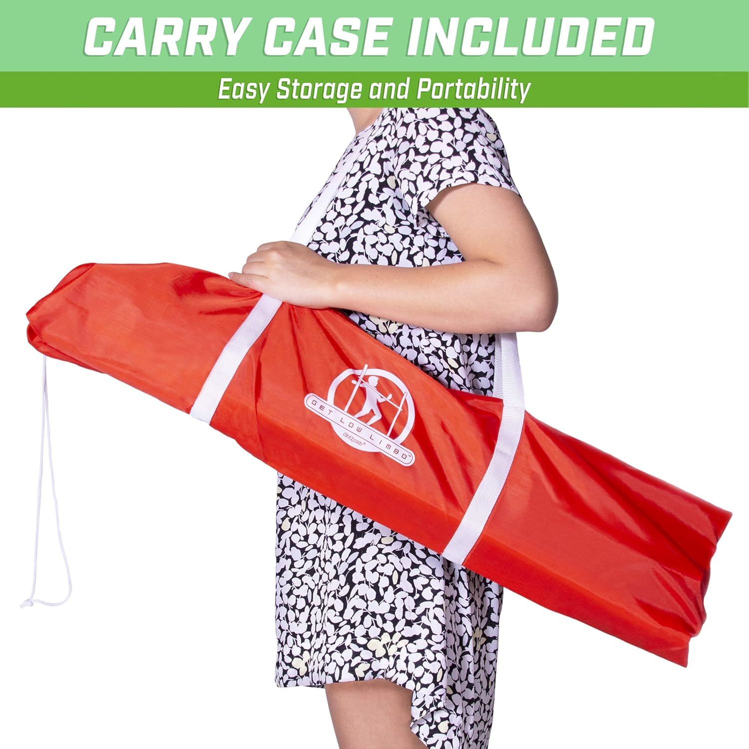 Gosports Get Low Limbo Premium Wooden Limbo Game, Sets up in Seconds - Fun for Kids & Adults image number 5