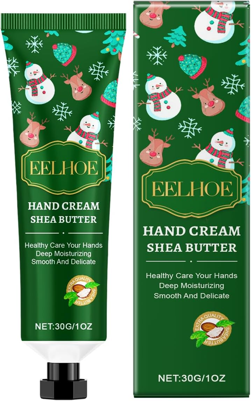 Hand Cream for Women, Hand Cream Gift Set, Hand Lotion Travel Size Bulk for Dry Cracked Hands, Moisturizer Hand Cream for Stocking Stuffers and Christmas Decorations (5PCS-D)
