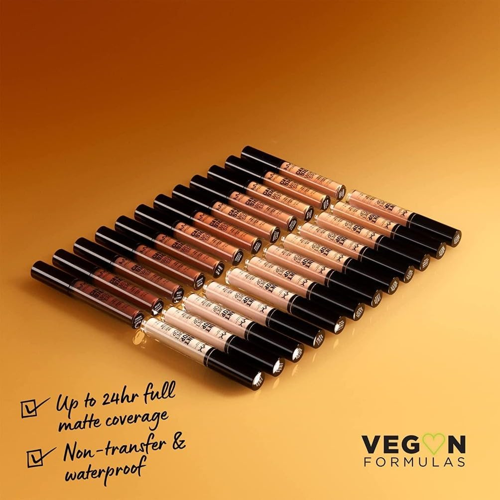 NYX Professional Makeup, Concealer, Camouflaging and Contouring, Can'T Stop Won'T Stop, 3.5 Ml, Light Ivory image number 3