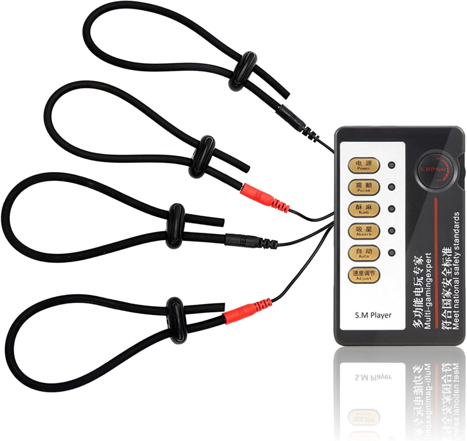 Wildest Dreamz Electro Kit E Stim Electric Cock Ring Shock Electro Pulse Stimulation Shocker BDSM Sex Toy image number 3