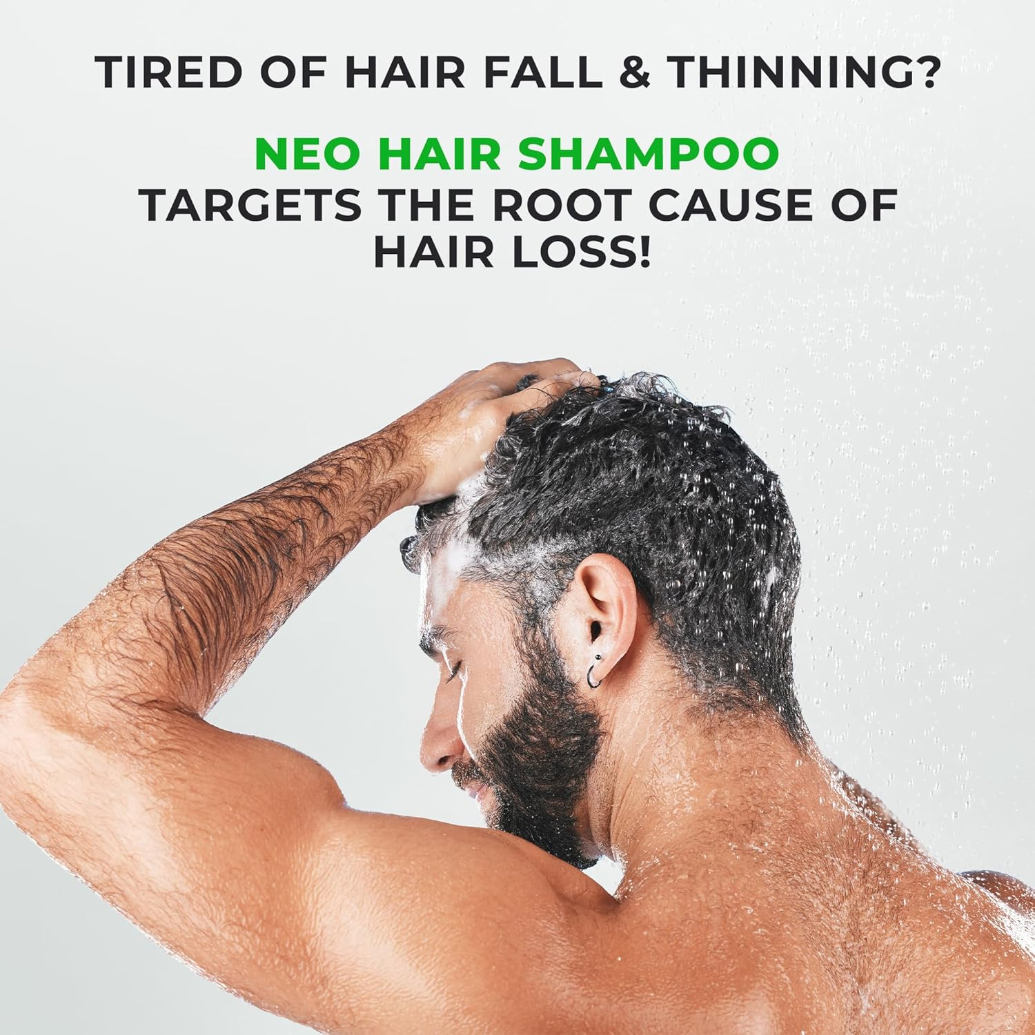 Green Wealth Neo Hair Nutrient Shampoo Hair | Sulphate & Paraben Free Formula | Men & Women | All Hair Types | Nourishes & Repairs Hair Roots | 8.45 Fl Oz / 250Ml