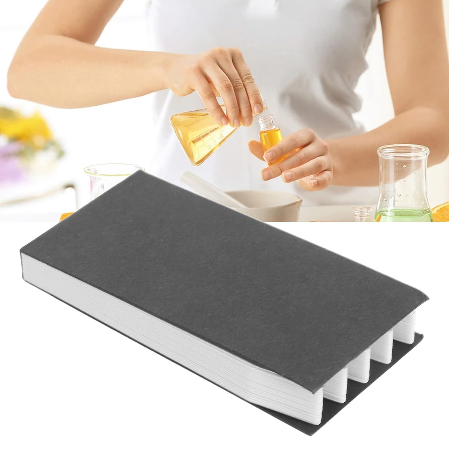 Perfume Test Strips 100Pcs Disposable Paper Testing Essential Oils Strips Widely Used for Aromatherapy Perfume Shops image number 6