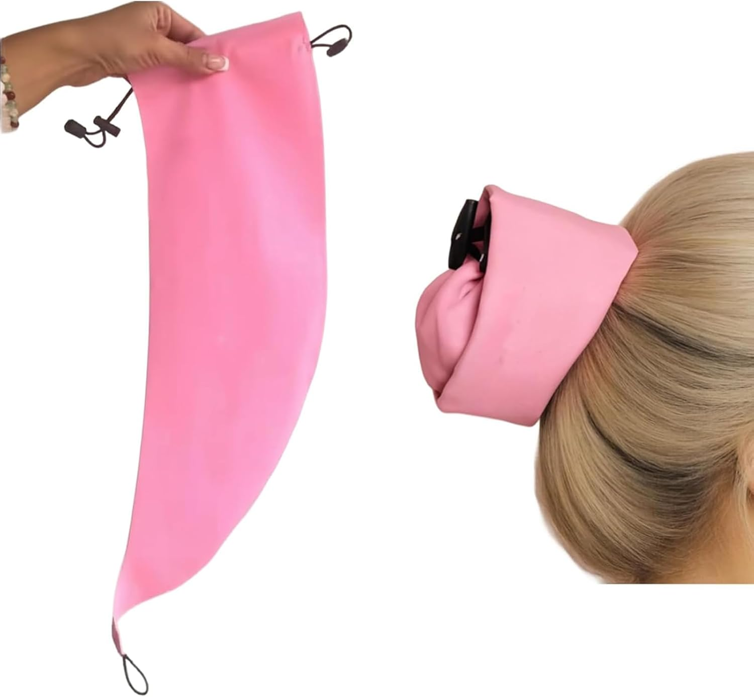 SUIOPPYUW Waterproof Hair Say Goodbye to Wet Crown Shower Washable Washes Roots Ideal for Water Games, Pool, and Bathing, Blue