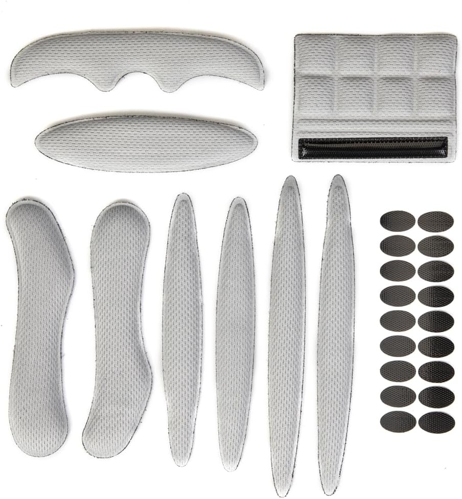Helmet Padding Foam Kit 27PCS Bicycle Replacement Sealed Pads Universal Helmet Foam Pad Sets for Bike Motorcycle Cycling Riding Racing Sporting Outdoors