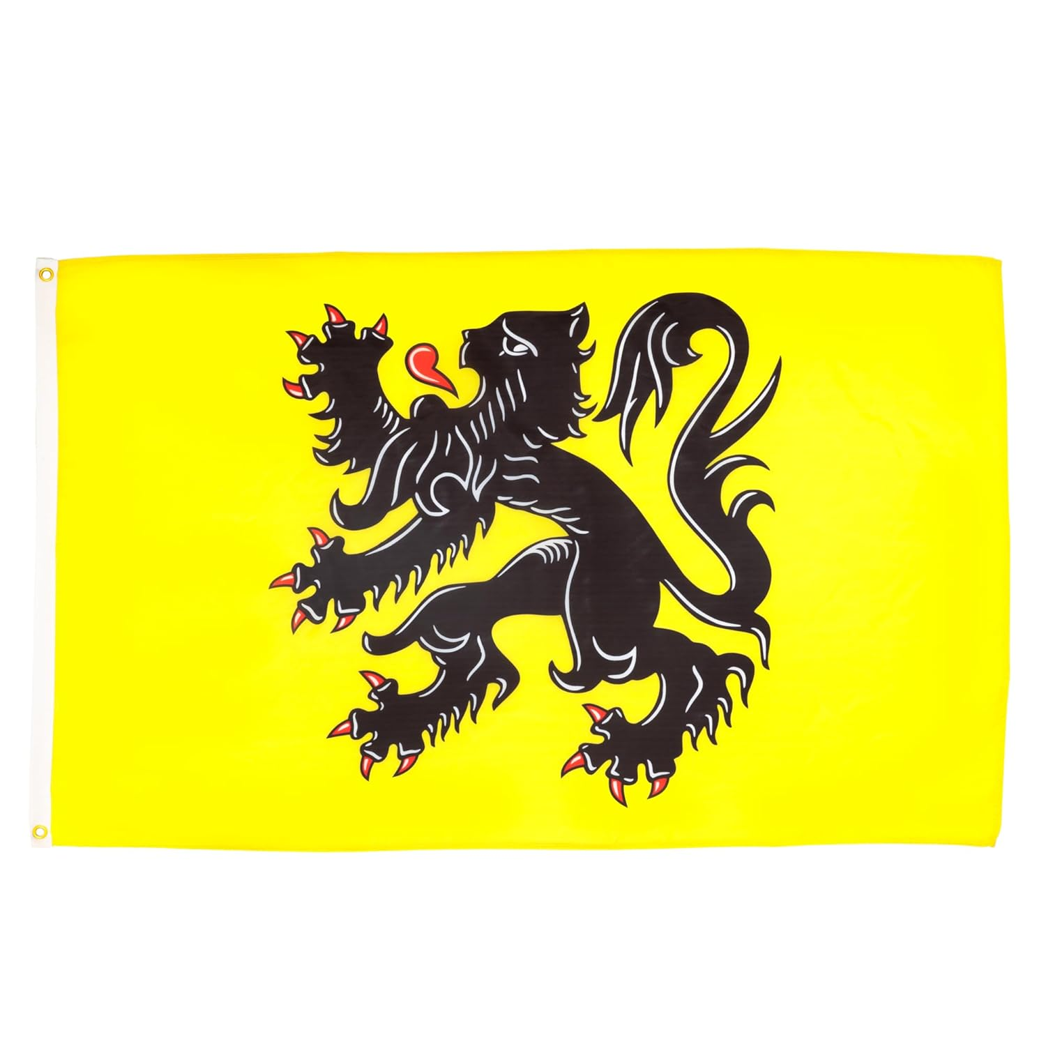 Flanders Flag 3' X 5' - Belgium - Flemish Flags 90 X 150 Cm - Banner 3X5 Ft - AZ FLAG image number 1