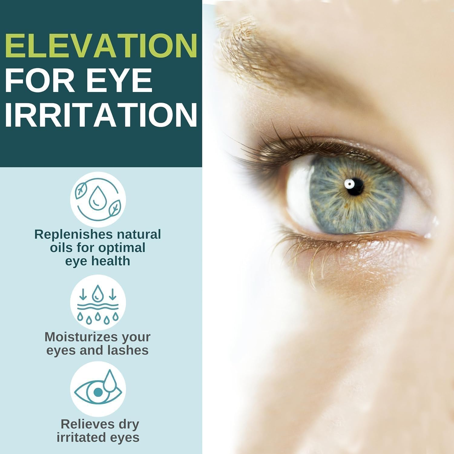 NOVEHA 180Pcs Eyelid & Lash Wipes | for Itchy, Dry Eyes, Styes & Blepharitis | Gentle Refreshing Eye Scrub Cleansing Wipes, Hypoallergenic & Soothing for Sensitive Eyes | Vegan Face Moisturizer