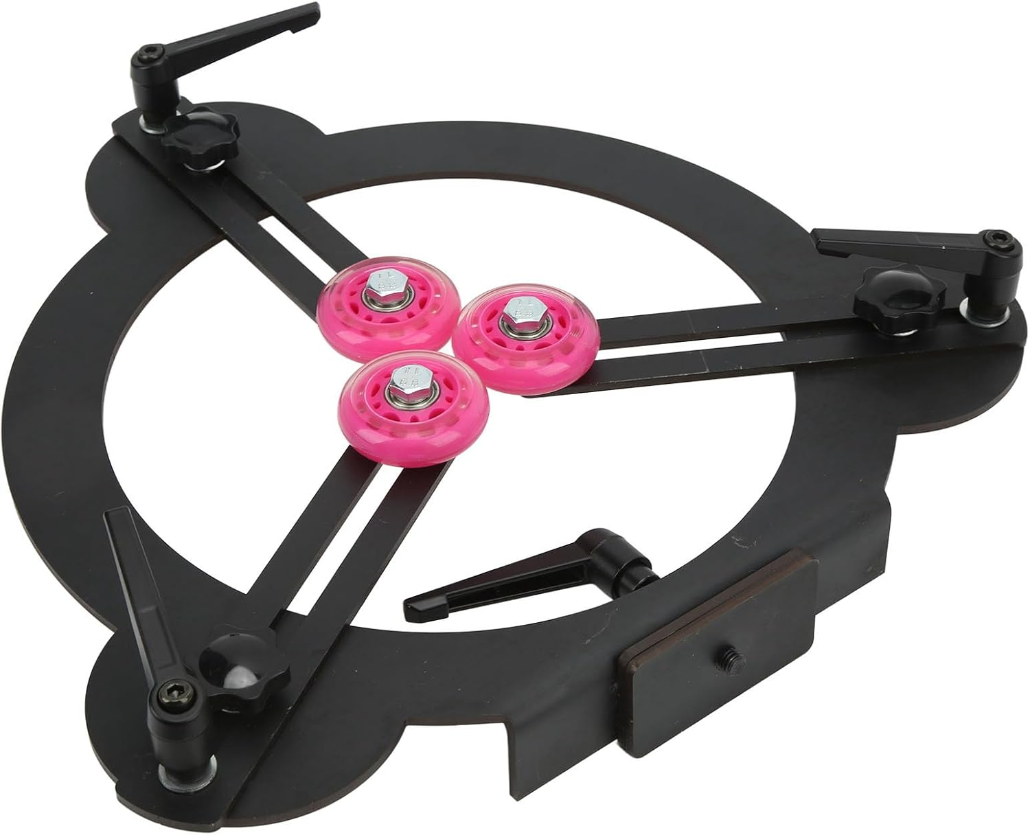 Woodturning Steady Rest, Steady Rest Wood Lathe Hold Workpiece Tightly for 12In Swing Lathes image number 6